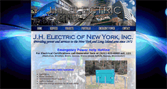 Desktop Screenshot of jhelectric.com